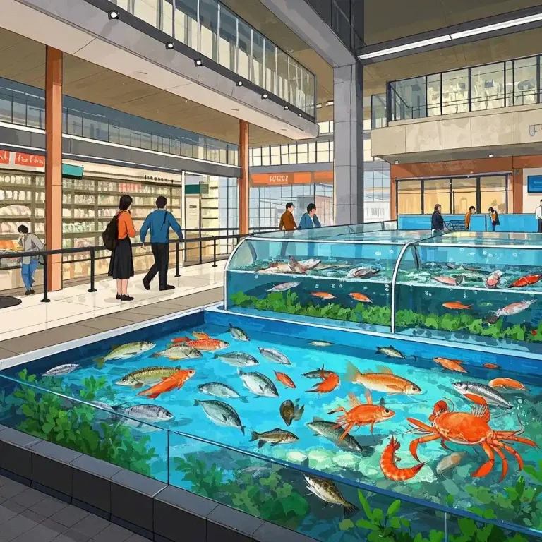 浅析超市海鲜池订做的设计思想