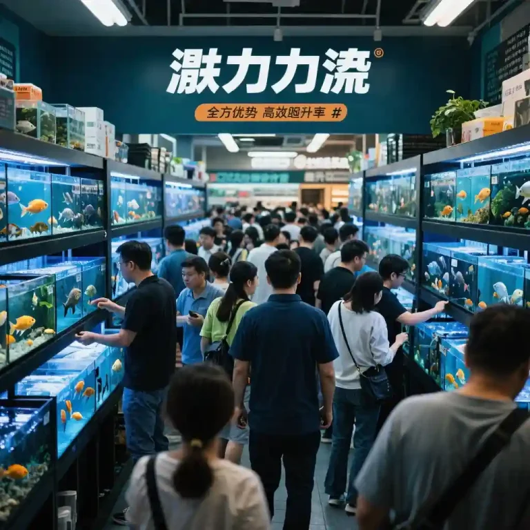 生鲜商店鱼缸运营